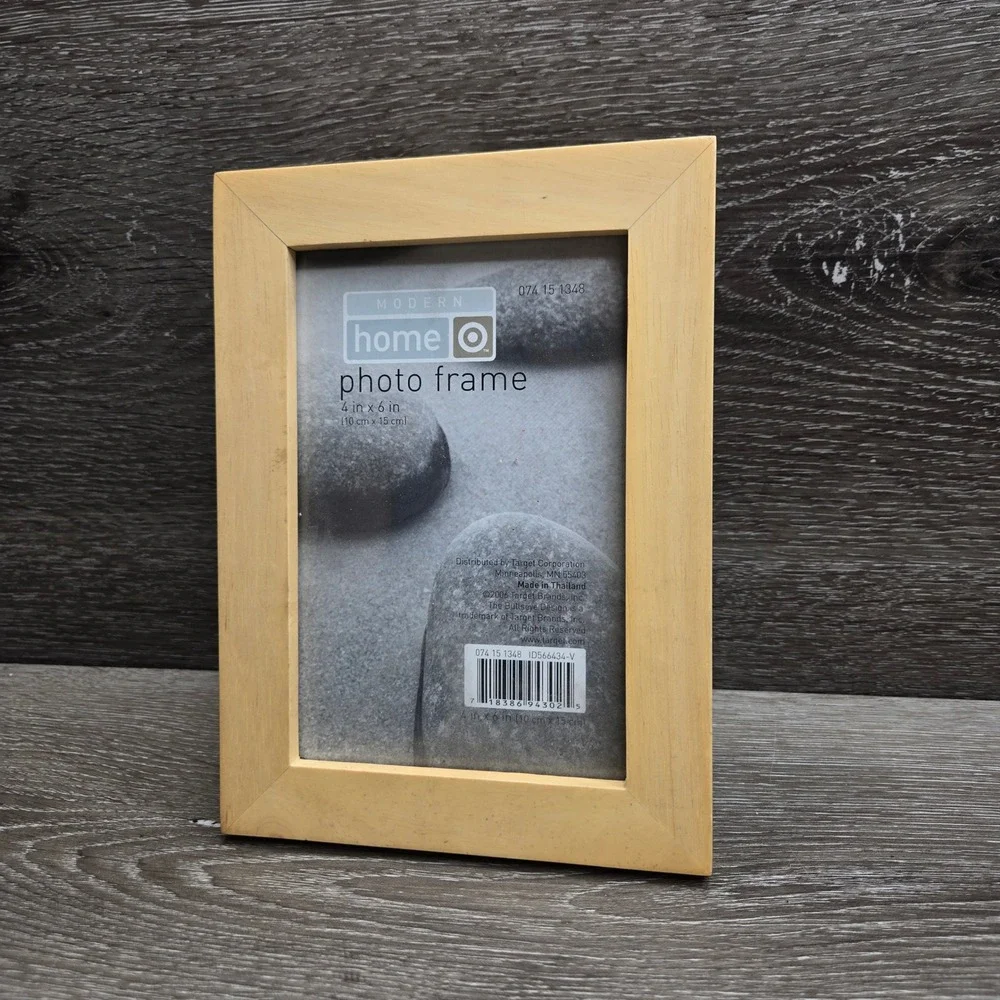Target Modern Home 4x6 Natural Light Wood Photo Picture Frame Tabletop Hanging